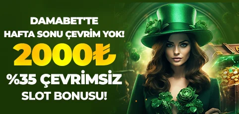 %35 HAFTA SONU SLOT YATIRIM BONUSU
